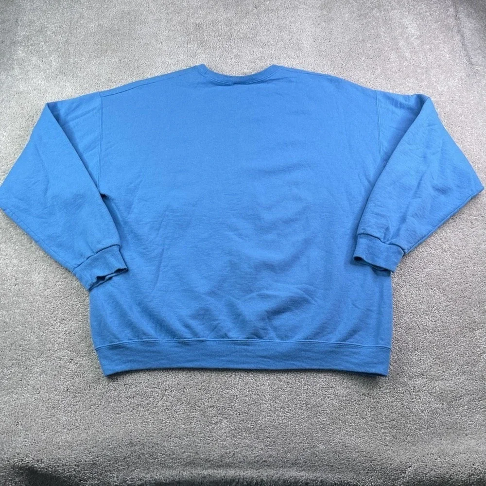 Disney Parks Expedition Everest Sweatshirt Mens 2XL XXL‎ Blue Yeti Rollercoaster